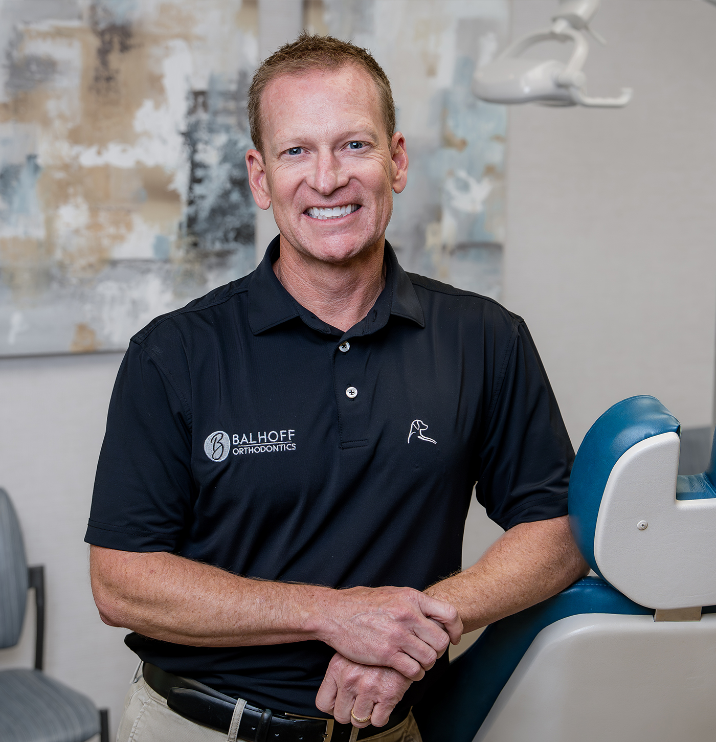 Dr. Balhoff smiling for a headshot picture